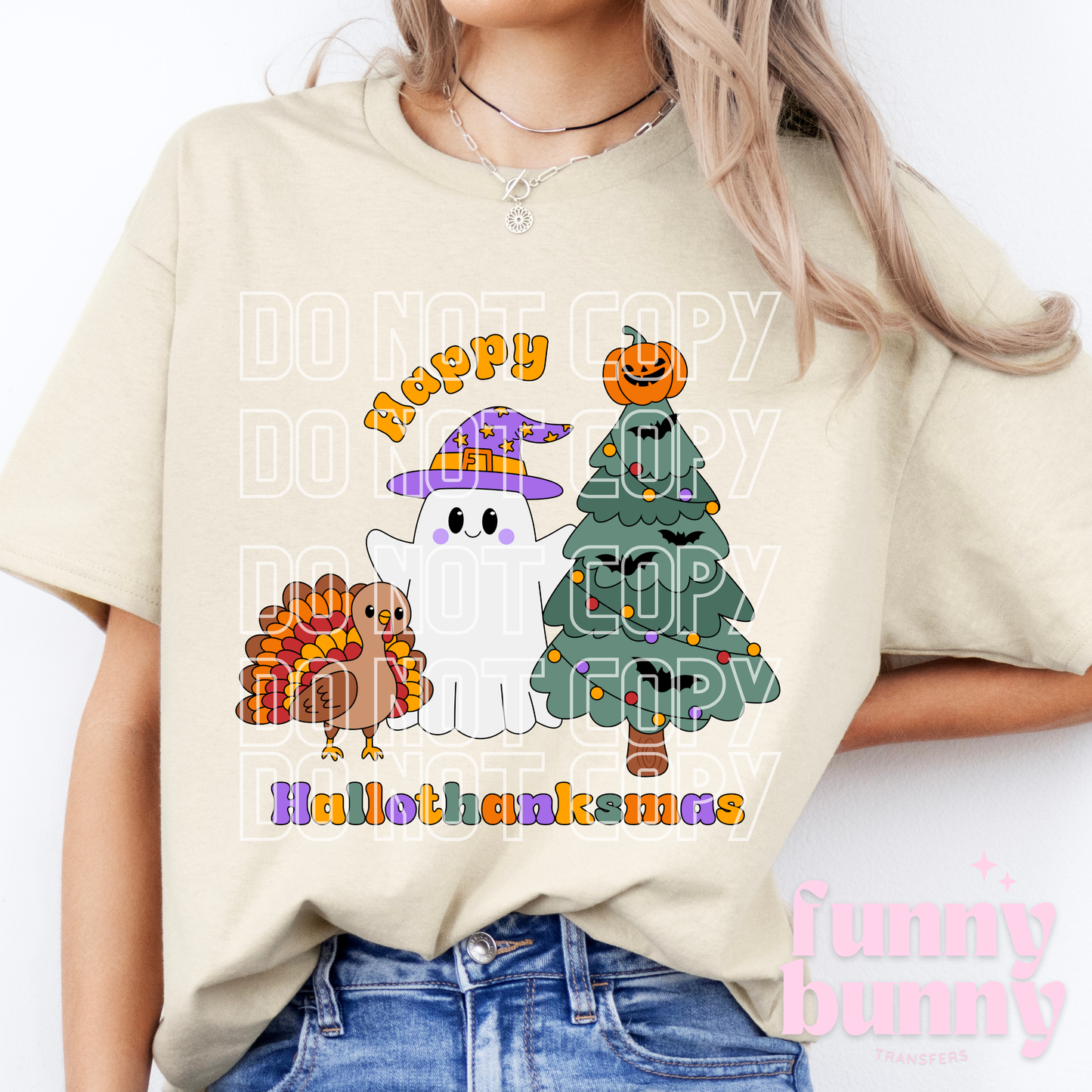 Happy Hallo Thanksmas - DTF Transfer