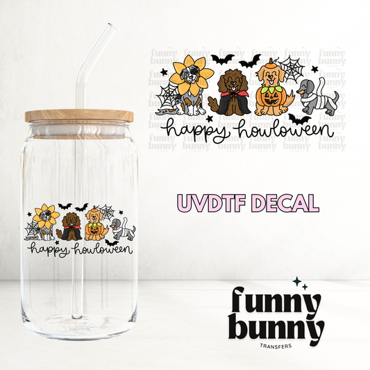 Happy Howloween - UVDTF Decal