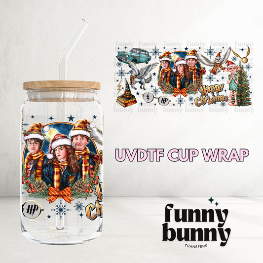 Happy Xmas - 16oz UVDTF Cup Wrap