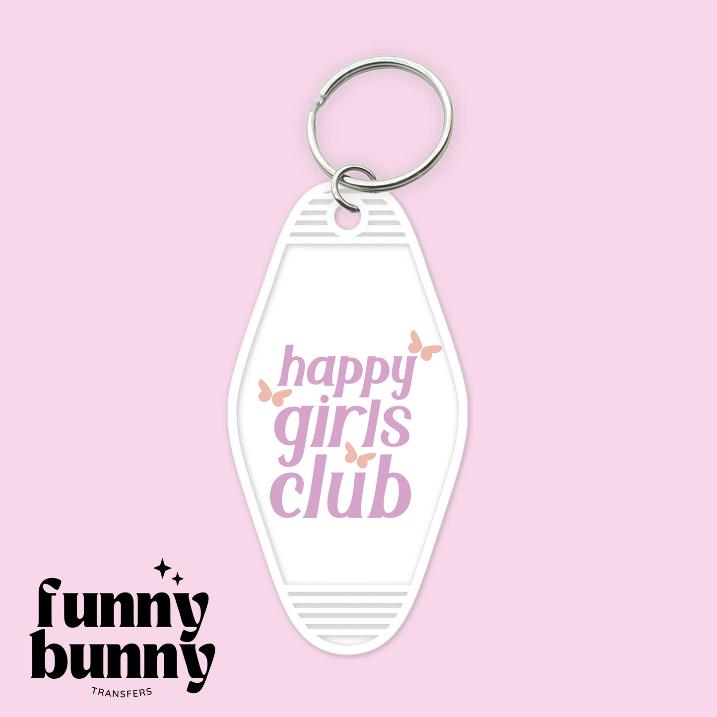 Happy girls club - Motel Keychain