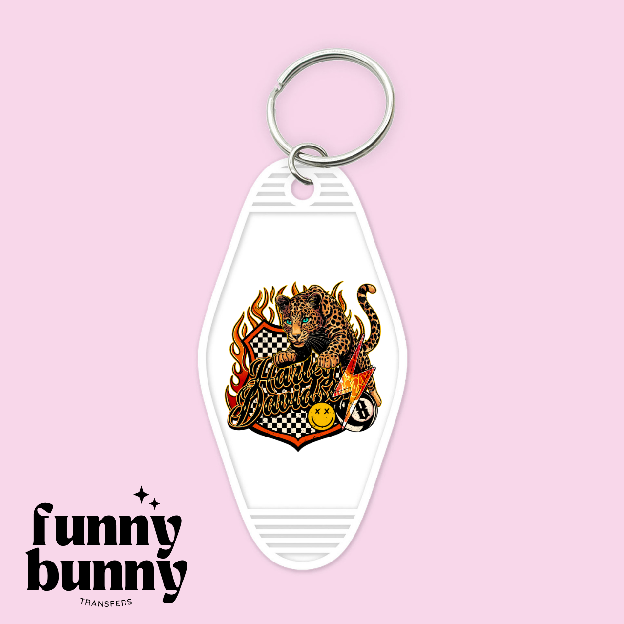 Harley Davidson - Motel Keychain