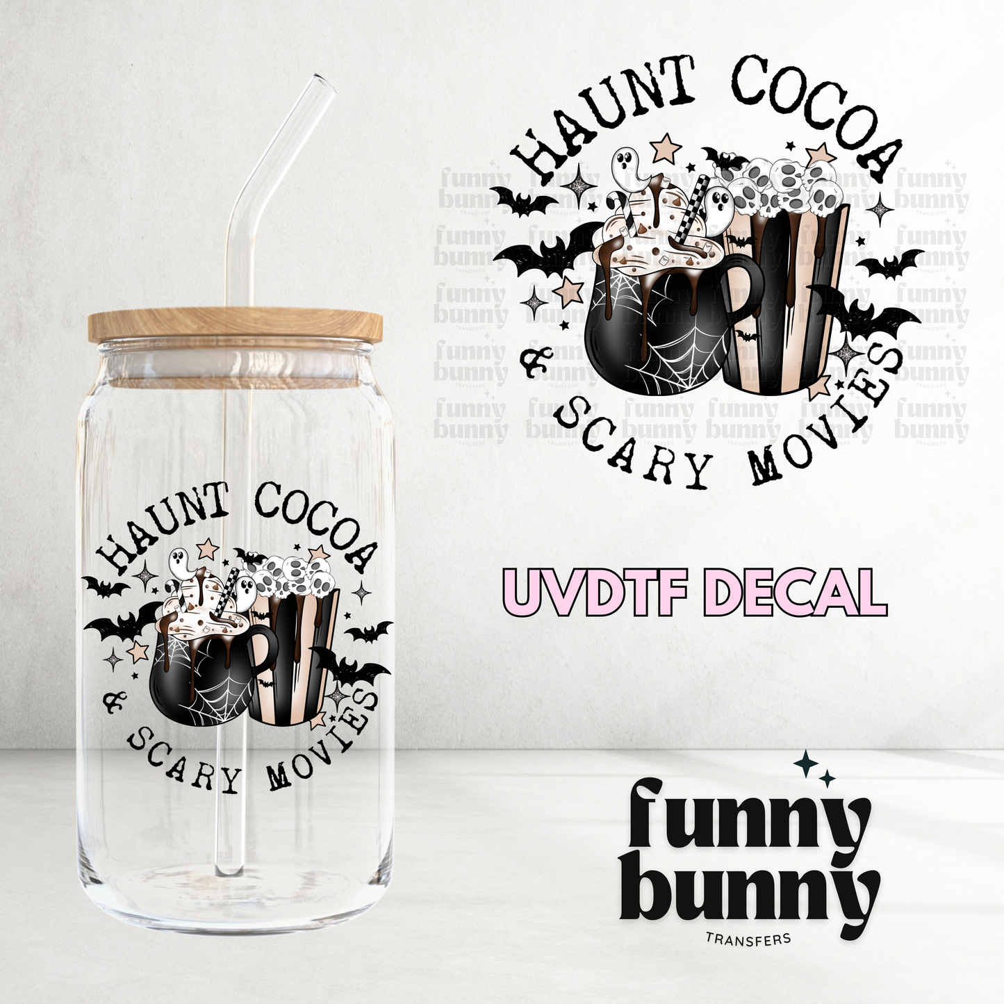 Haunt Cocoa - UVDTF Decal