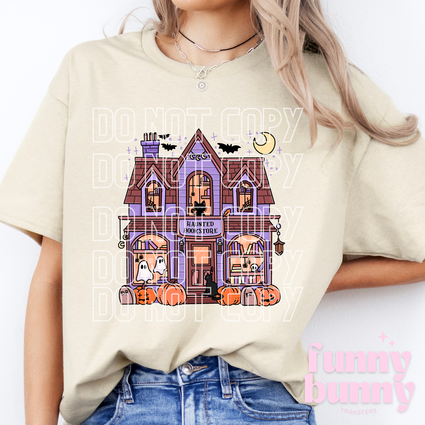 Haunted Bookstore - DTF Transfer