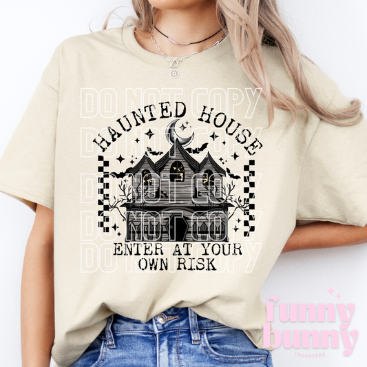 Haunted House - DTF Transfer