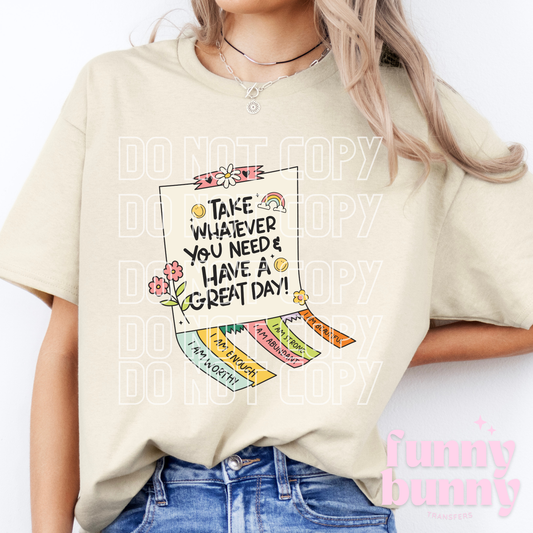 Have A Great Day - DTF Transfer