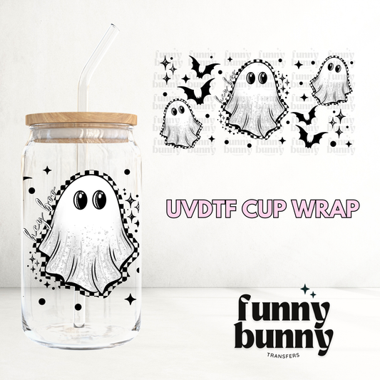 Hey Boo & Bats - 16oz UVDTF Cup Wrap