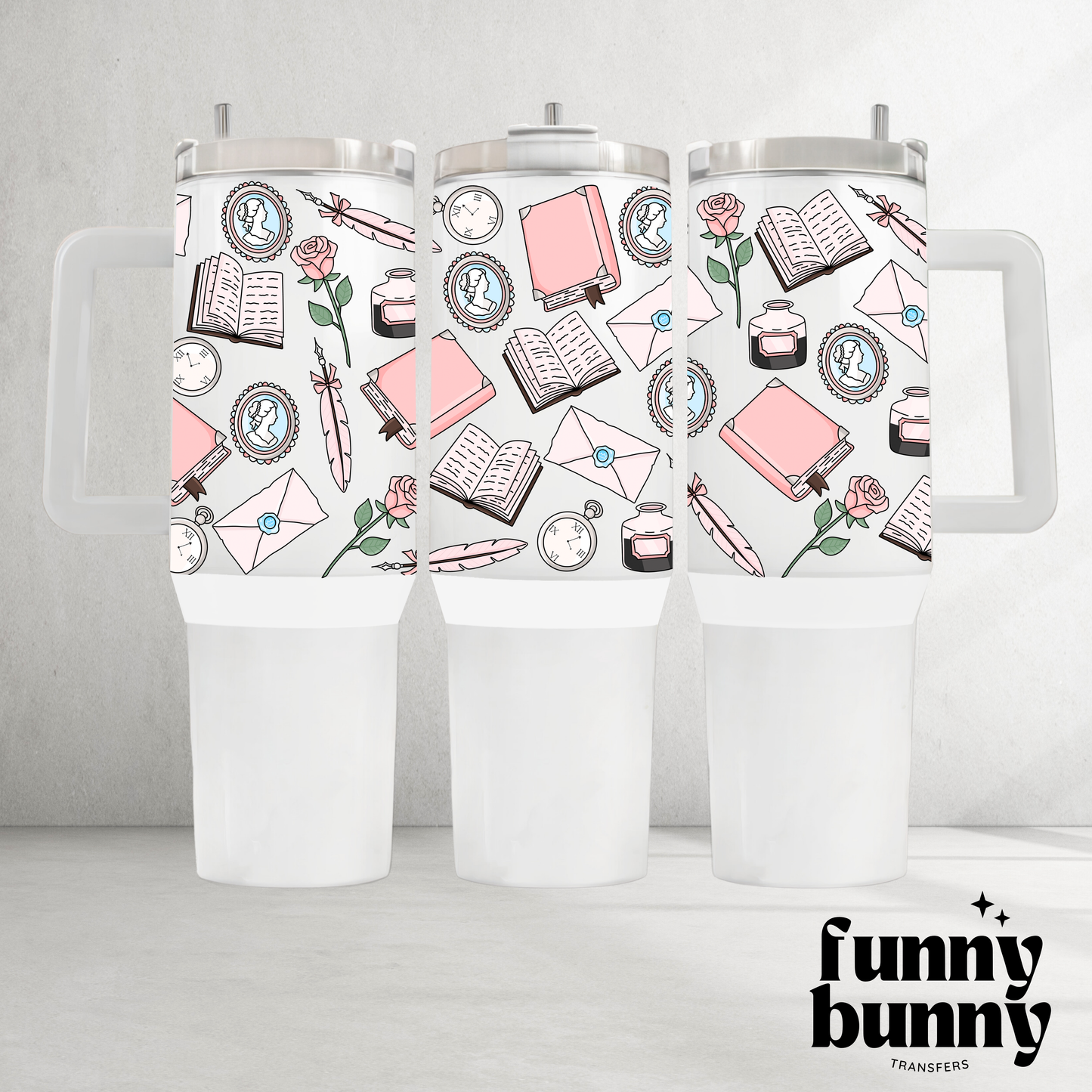 Historical Romance - 40oz UVDTF Tumbler Wrap
