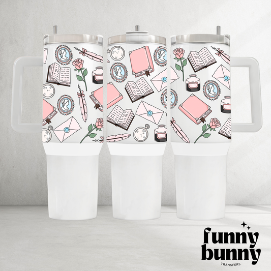 Historical Romance - 40oz UVDTF Tumbler Wrap