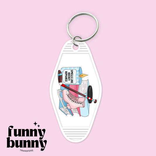 Hockey Romance - Motel Keychain