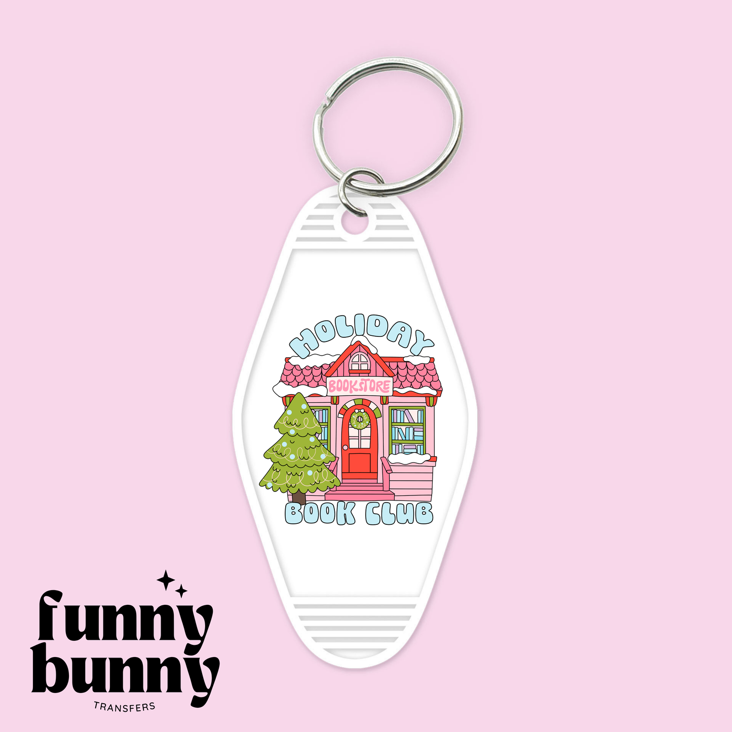 Holiday Bookstore - Motel Keychain