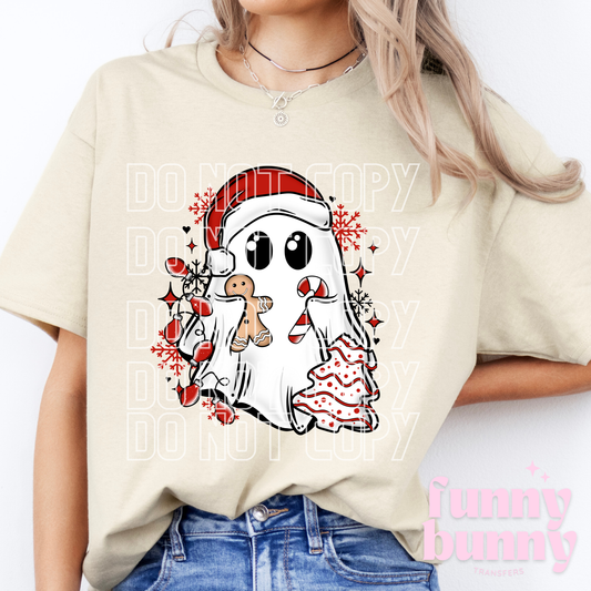 Holiday Ghostie - DTF Transfer