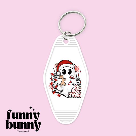 Holiday Ghostie - Motel Keychain