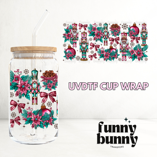 Holiday Nutcracker - 16oz UVDTF Cup Wrap