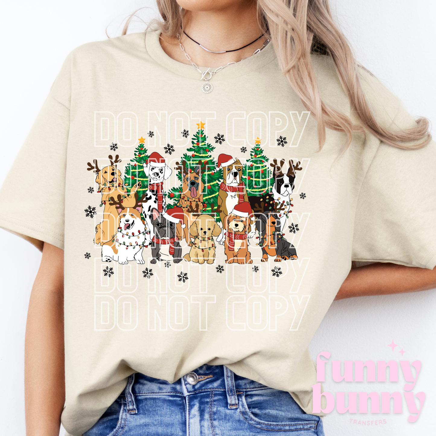 Holiday Puppy Crew - DTF Transfer