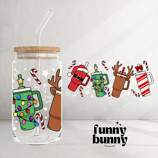 Holiday Tumblers - 16oz UVDTF Cup Wrap