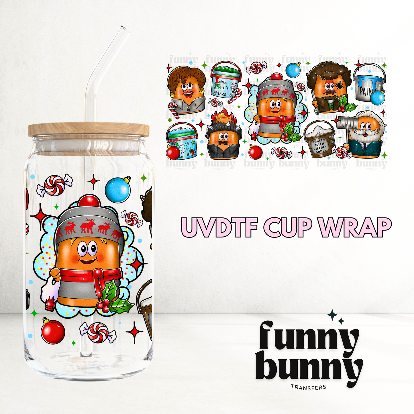 Home Bandits Nuggies - 16oz UVDTF Cup Wrap