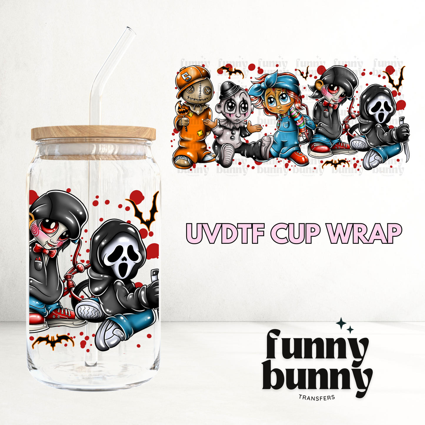 Home Boos - 16oz UVDTF Cup Wrap