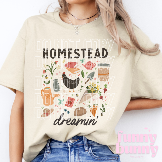Homestead Dreamin - DTF Transfer