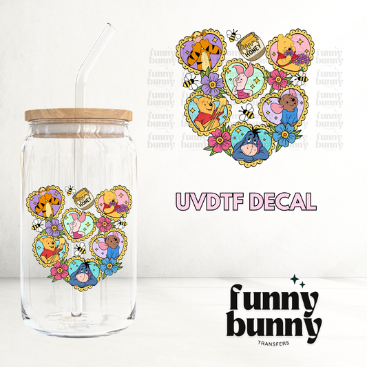 Honey Bear 2.0 - UVDTF Decal