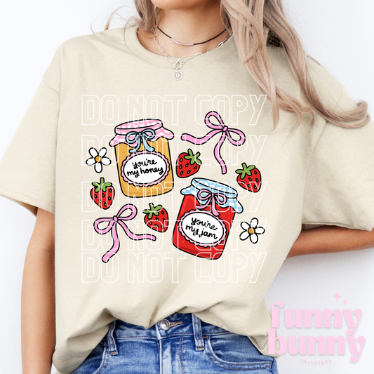Honey & Jam - DTF Transfer