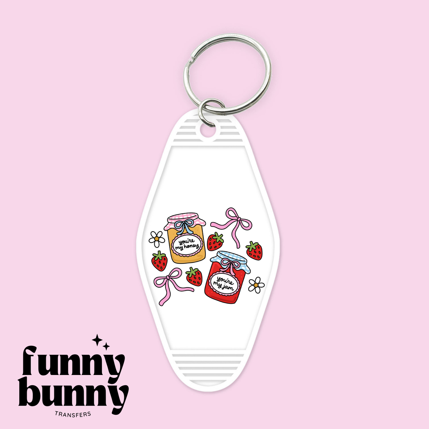 Honey & Jam - Motel Keychain