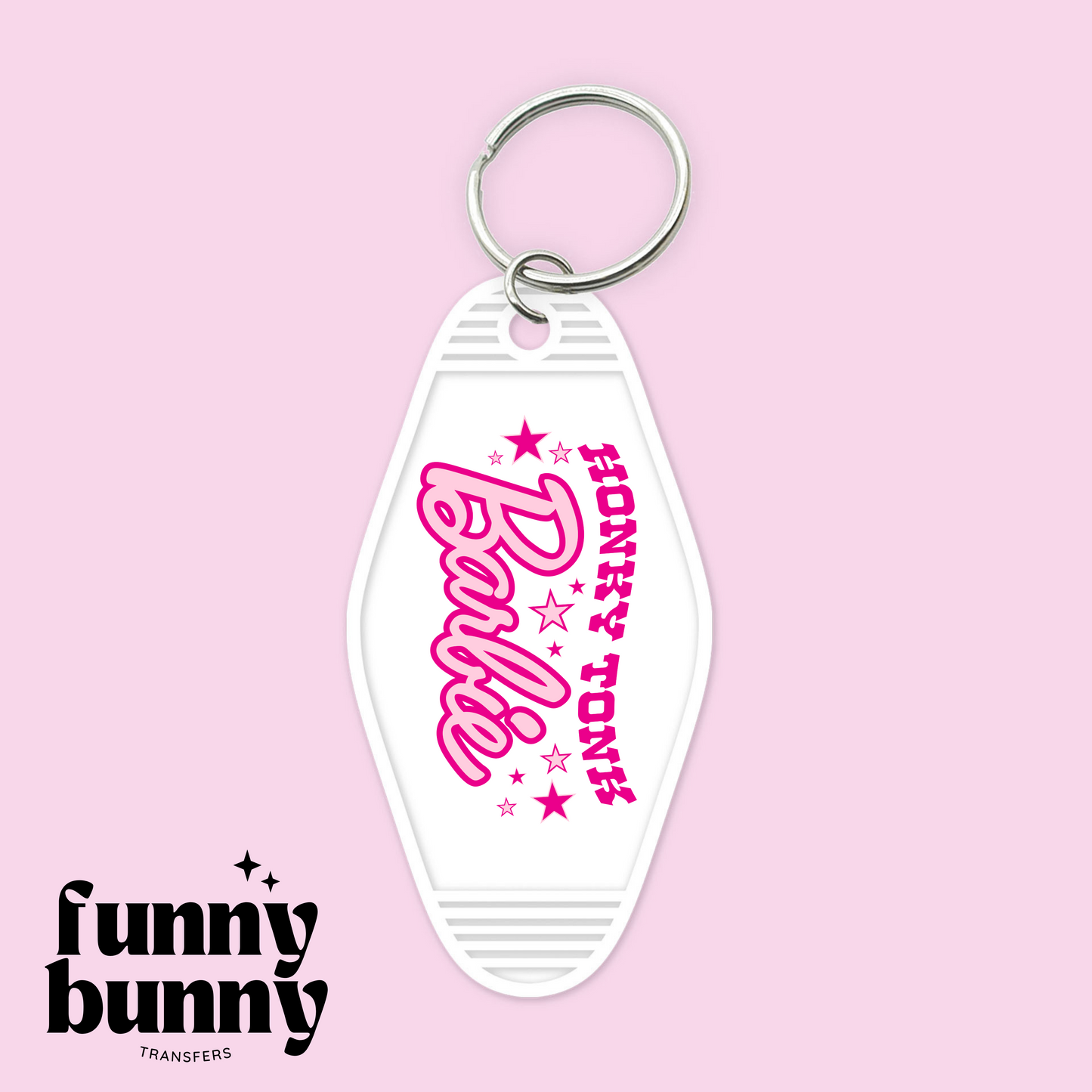 Honky tonk Barbie - Motel Keychain