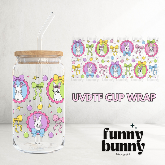 Hoppy Bunnies  - 16oz UVDTF Cup Wrap