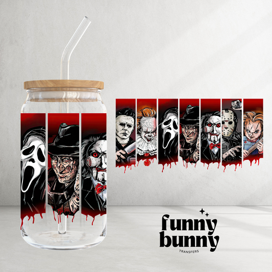 Horror Blood Drip - 16oz UVDTF Cup Wrap
