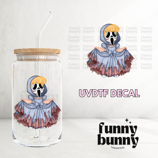 Horror Ghost Girl - UVDTF Decal