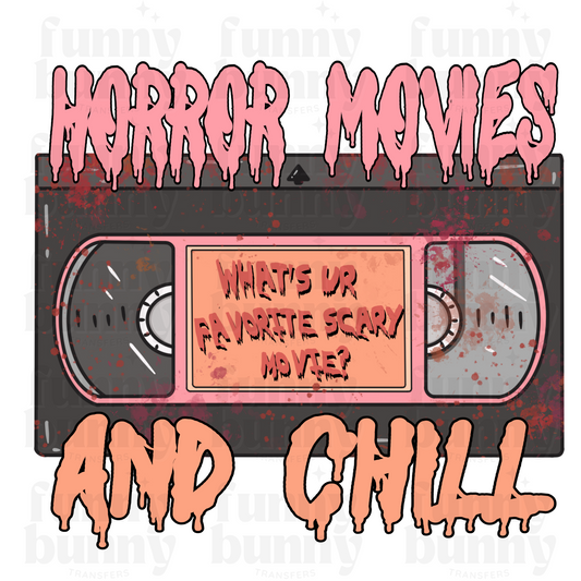 Horror Movies VHS - Sublimation Transfer