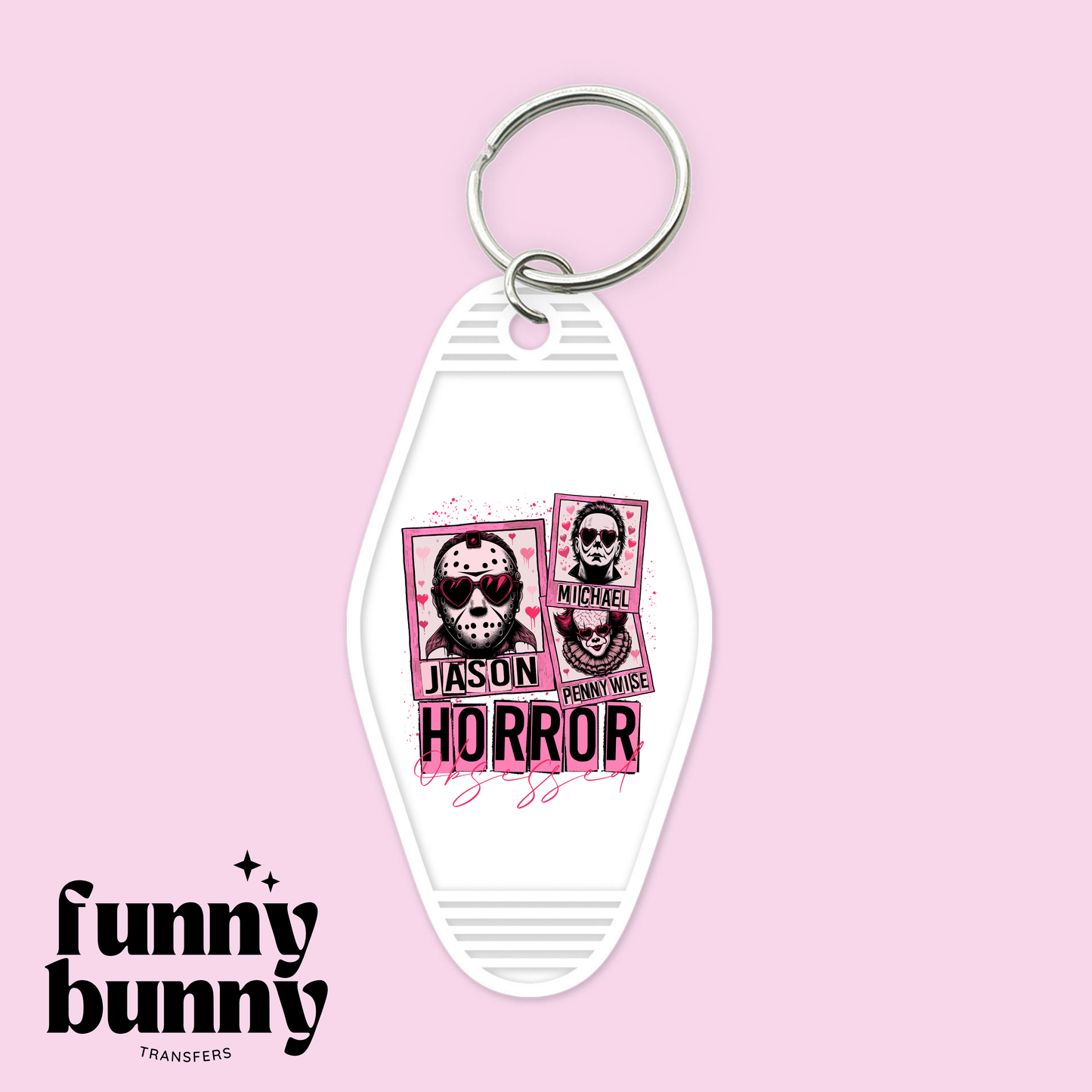 Horror Obsessed - Motel Keychain