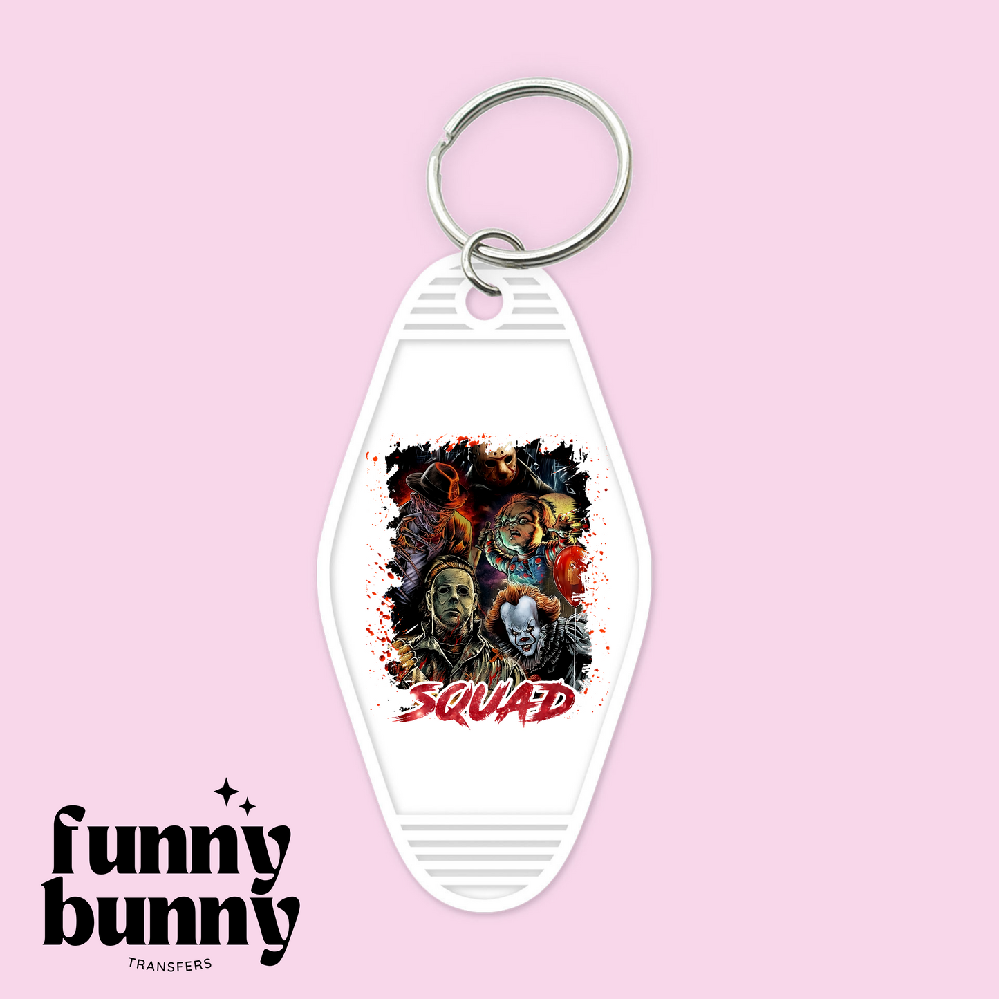 Horror Squad - Motel Keychain