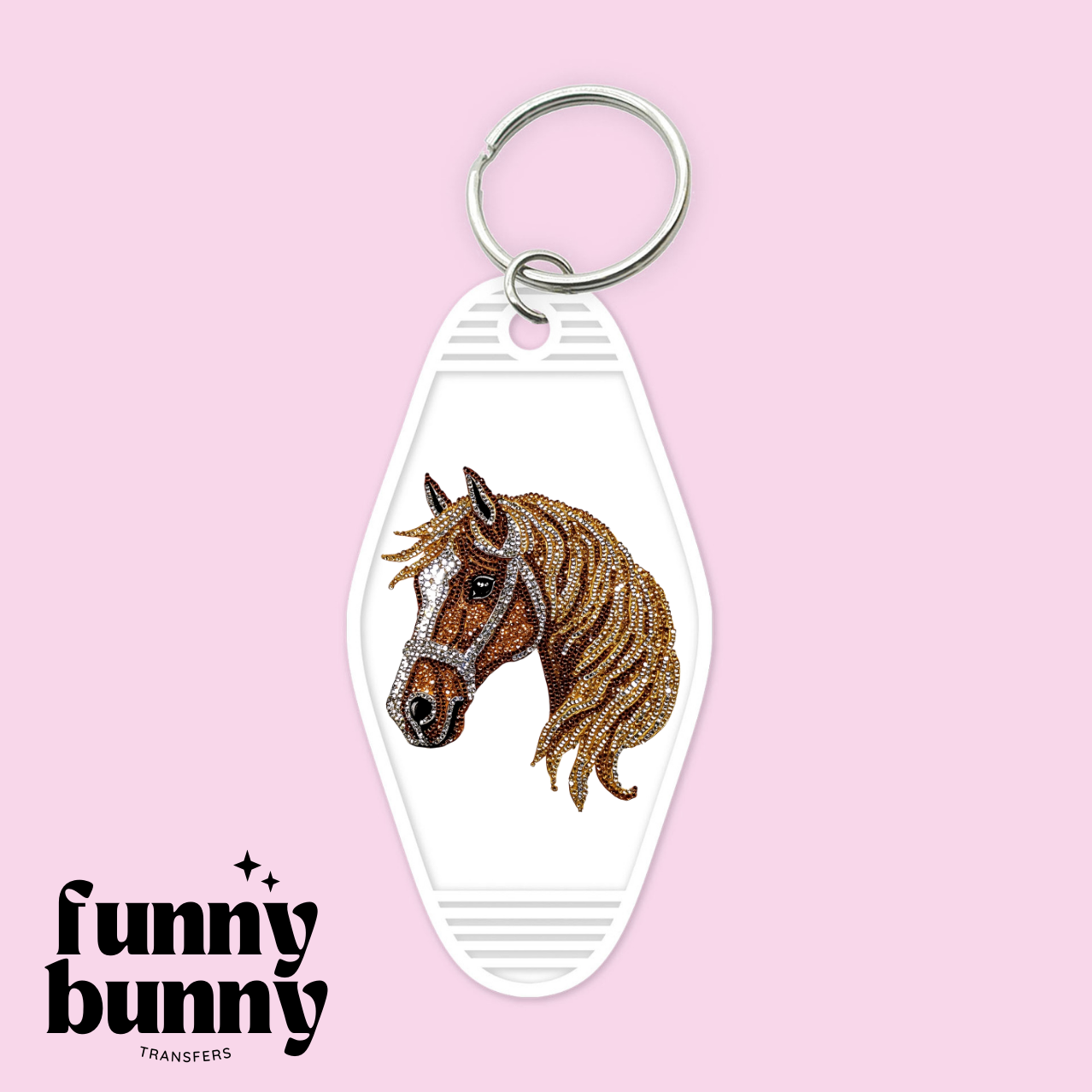 Horse Diamond Cutie - Motel Keychain