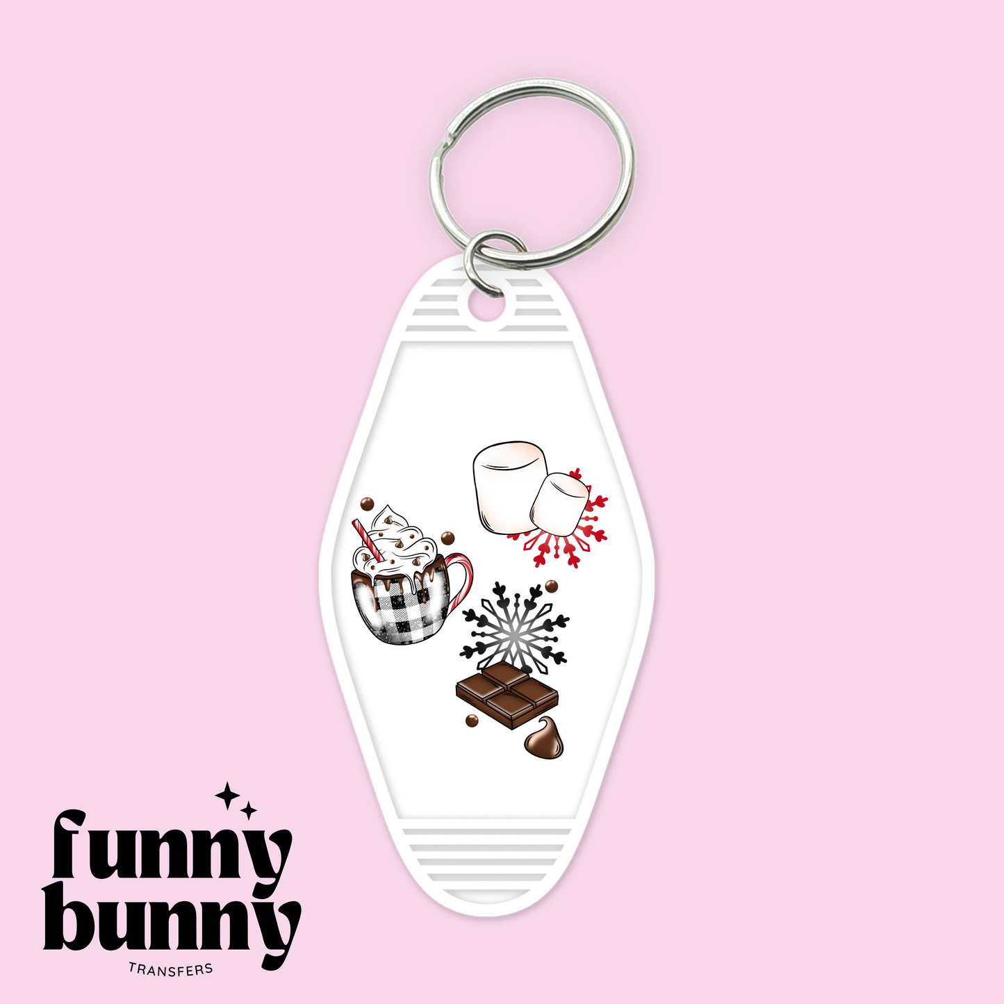 Hot Cocoa - Motel Keychain