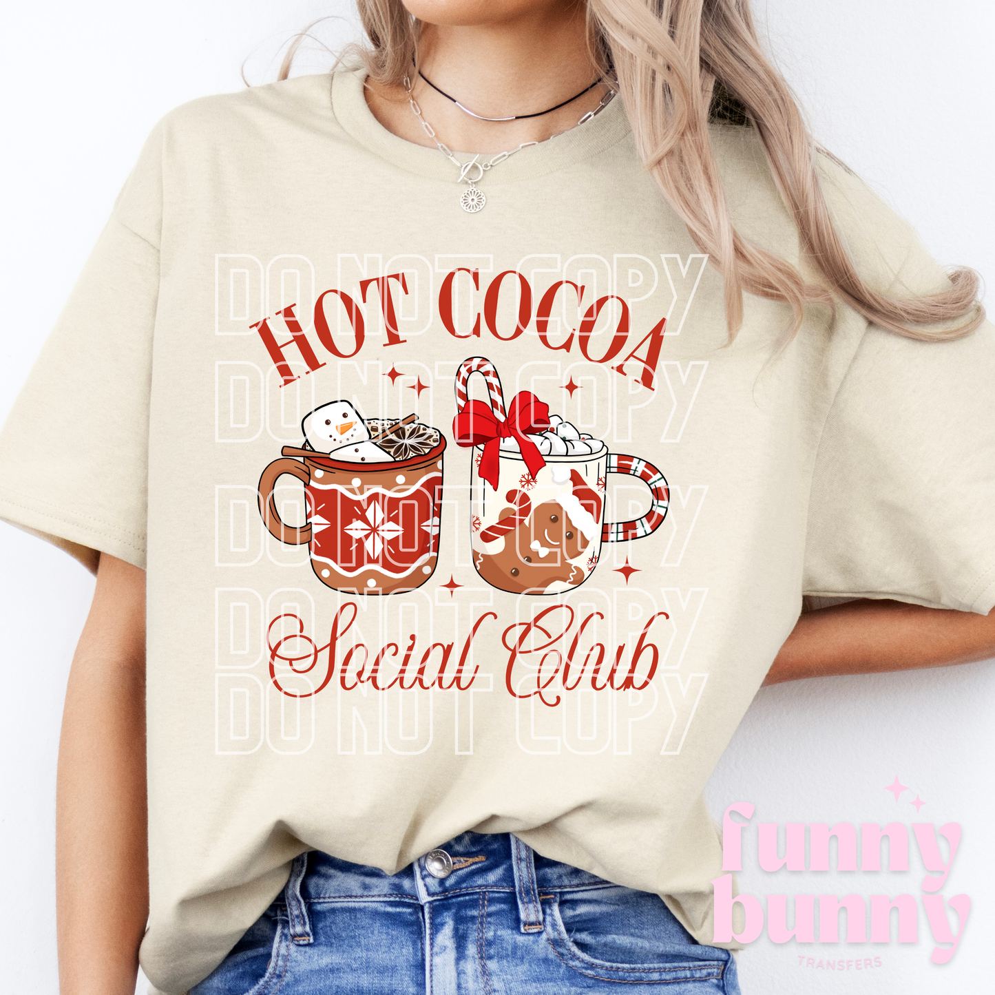 Hot Cocoa Club - DTF Transfer