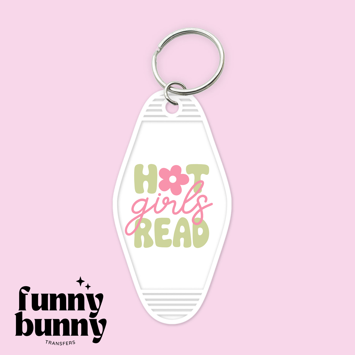 Hot Daisy Girls Read - Motel Keychain