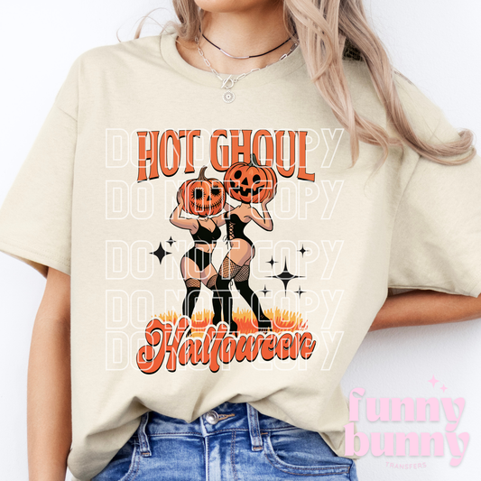 Hot Ghoul Halloween - DTF Transfer
