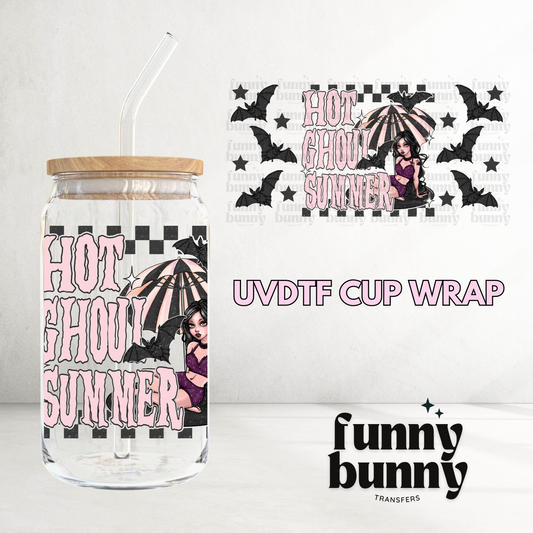 Hot Ghoul Summer - 16oz UVDTF Cup Wrap