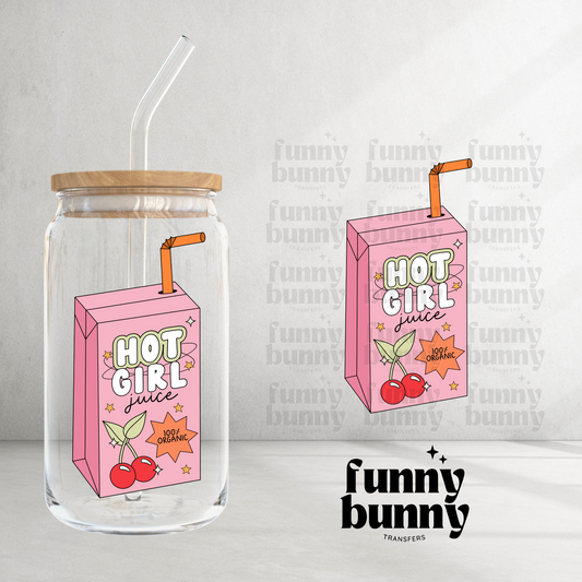Hot Girl Juice - UVDTF Decal