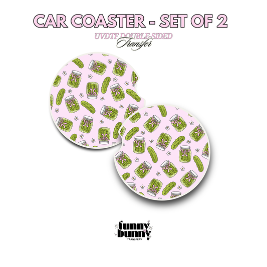 Hot Girls Love Pickles - UVDTF Coaster