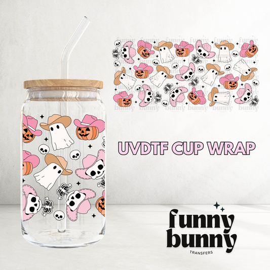 Howdy Boos - 16oz UVDTF Cup Wrap