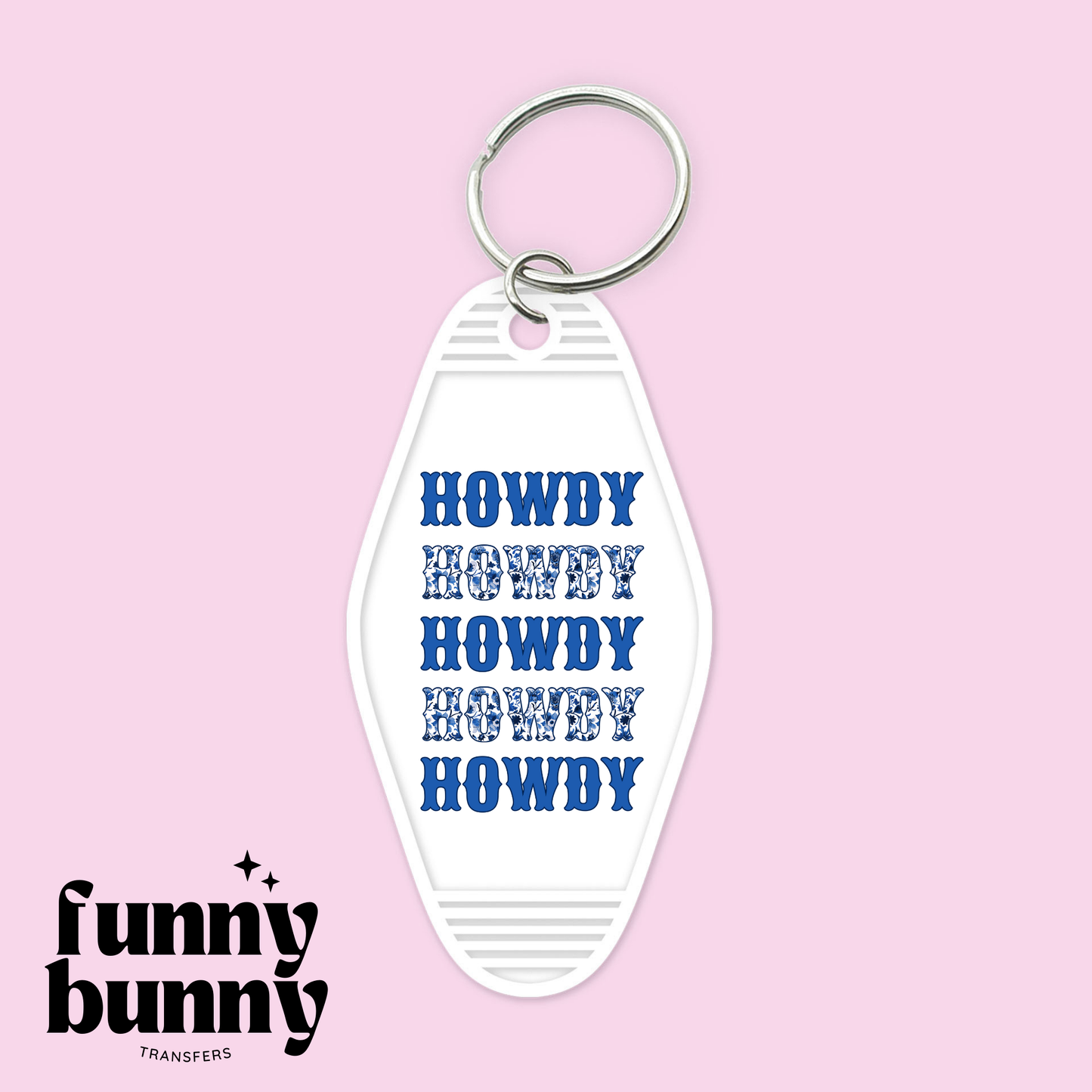 Howdy Chinoiserie - Motel Keychain