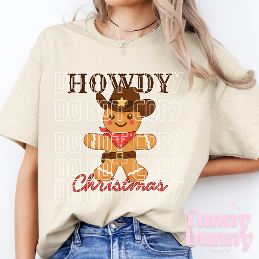 Howdy Christmas - DTF Transfer