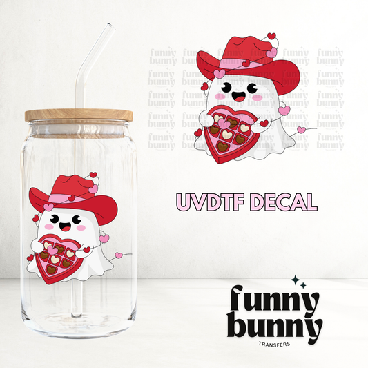 Howdy Cupid Ghost - UVDTF Decal