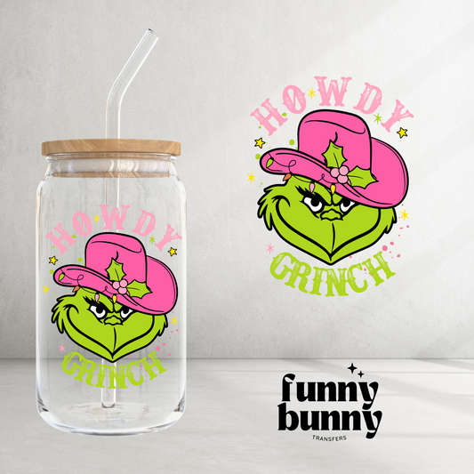 Howdy Green Guy - UVDTF Decal