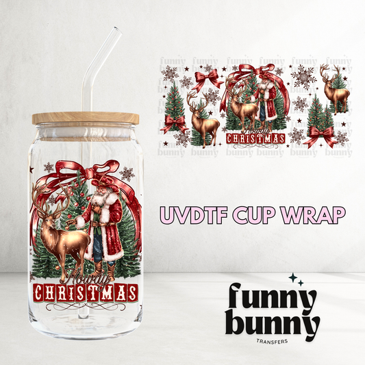 Howdy Holiday - 16oz UVDTF Cup Wrap