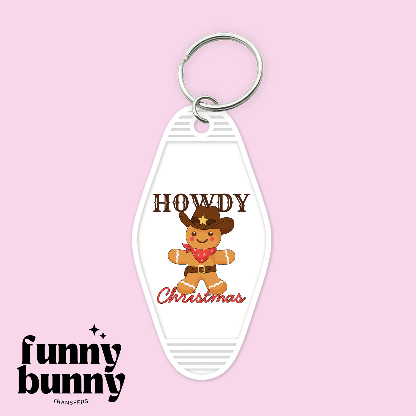 Howdy Xmas - Motel Keychain