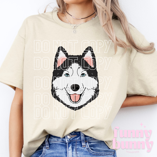 Husky Dog - DTF Transfer
