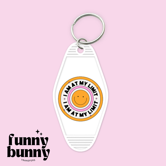 I Am At My Limit - Motel Keychain