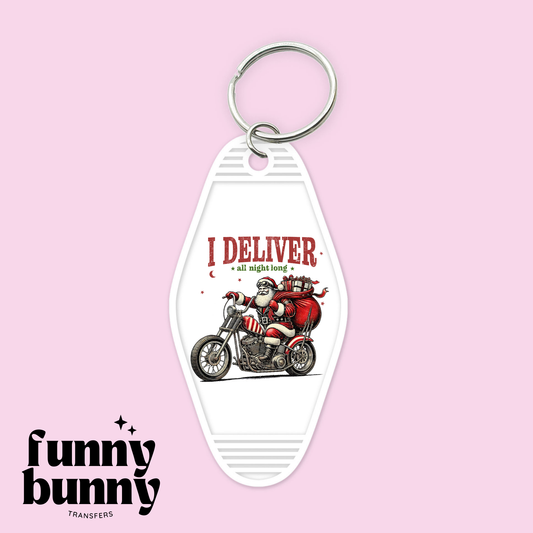 I Deliver - Motel Keychain